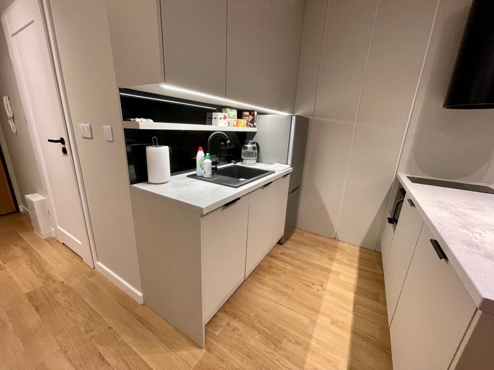 Time&House Pileckiego Przy Centrum Onkologi I Klinice Novum Apartament Na Wylacznosc Pokoj,Sypialnia,Lozko, Lazienka,Kuchnia Apartment วอร์ซอ ภายนอก รูปภาพ